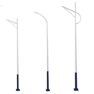 Ultra-Durable Integrated Solar Street Light Pole | Powder-Coated Q235 Steel, IP68 Waterproof | 6–12m Heights with A/Y/Conch Arm Options | 5-Year Warranty | Model: SPZL-6789