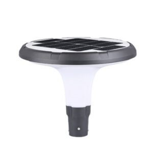 Lumin Solar Solutions GLCZ-1104 floral solar garden light with 25W panel, 30Ah battery & Ø76mm tenon for botanical parks.