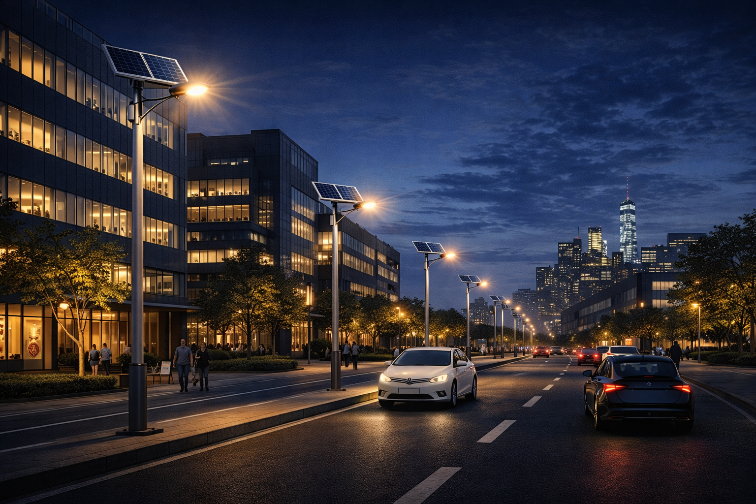 Lighting the Future: The Solar Street Light Revolutionizing Commercial ...