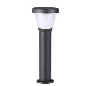Lumin GLCZ-2106 360 Solar Pathway Light features low-glare Angel Eye ring optics, 5W IP65 LiFePO4 for garden pathways.