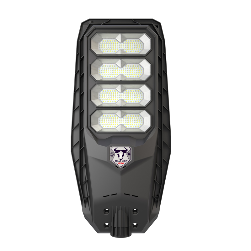 Lumin Solar Solutions Nova High-Density LED Matrix All-in-One Solar Street Light NVJM-LH with SMD2835 LED array.