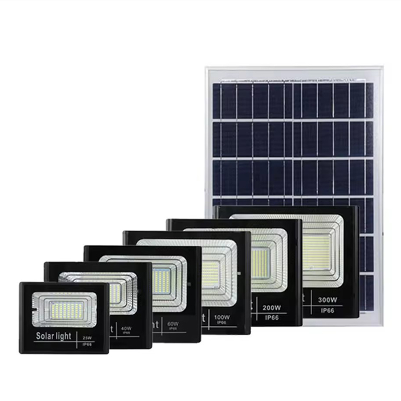 Lumin Solar Solutions QSKZ-ST Aluminum Alloy Solar Flood Light standardized model range with SMD3030 LED for factory yards